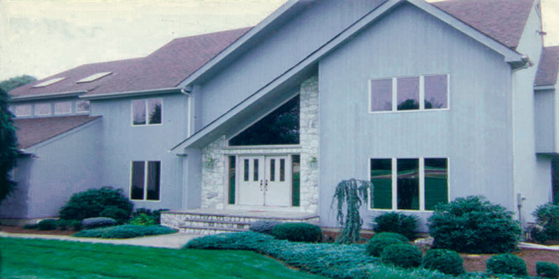 residential home with Solar Film tinting